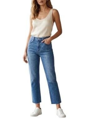 Frame Le High Straight Jeans
